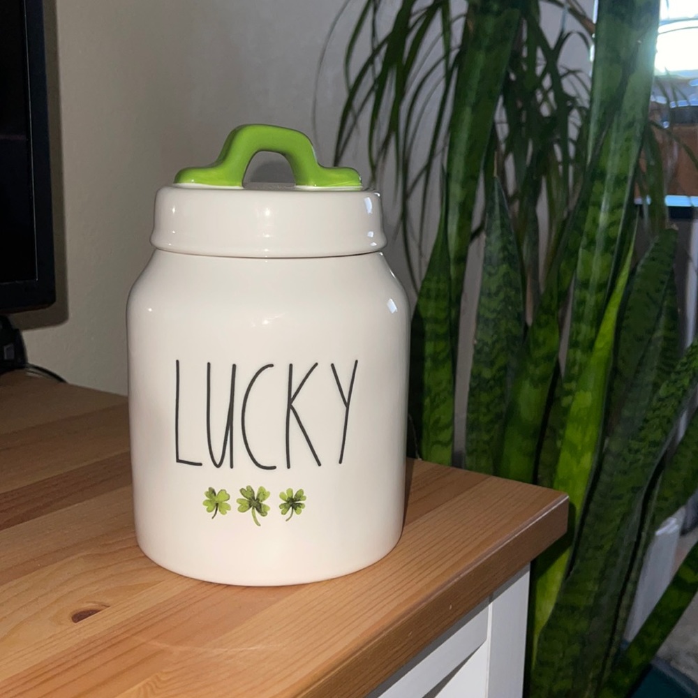 Rae Dunn St. Patrick’s Day Canister